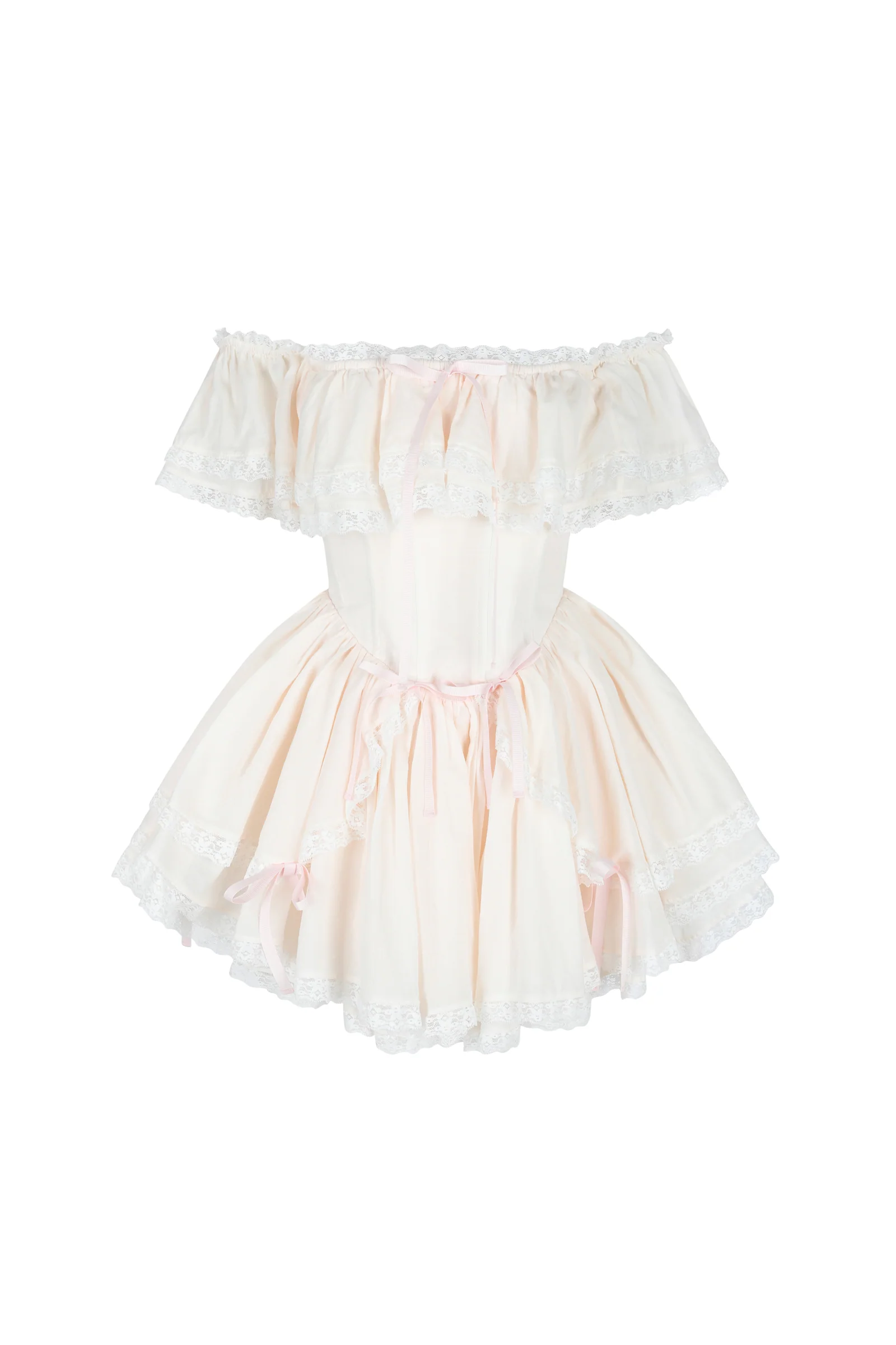 The Ghost Pink Hug Me Mini Dress