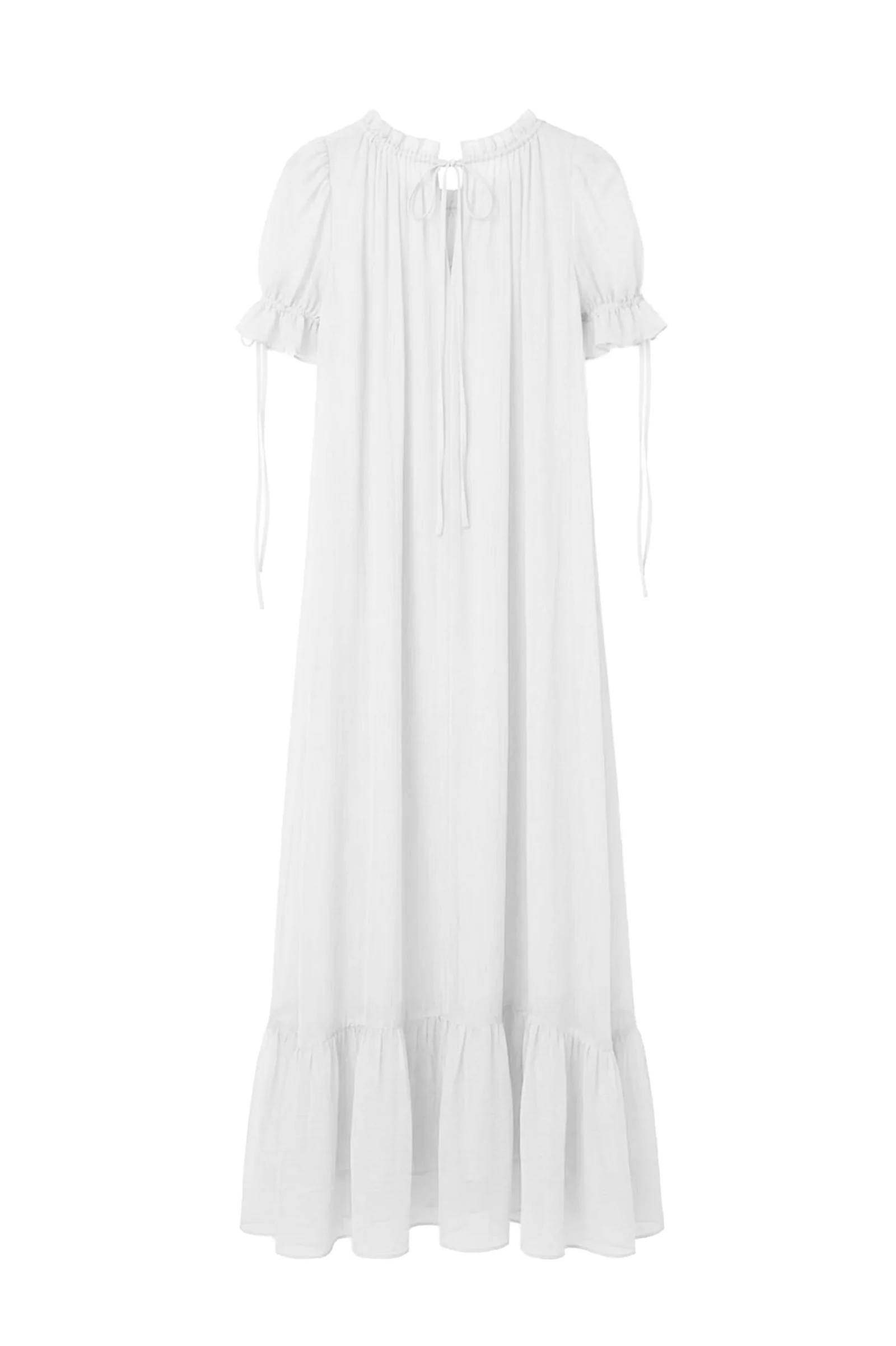 The Ivory Antique Chemise Gown - Image 2