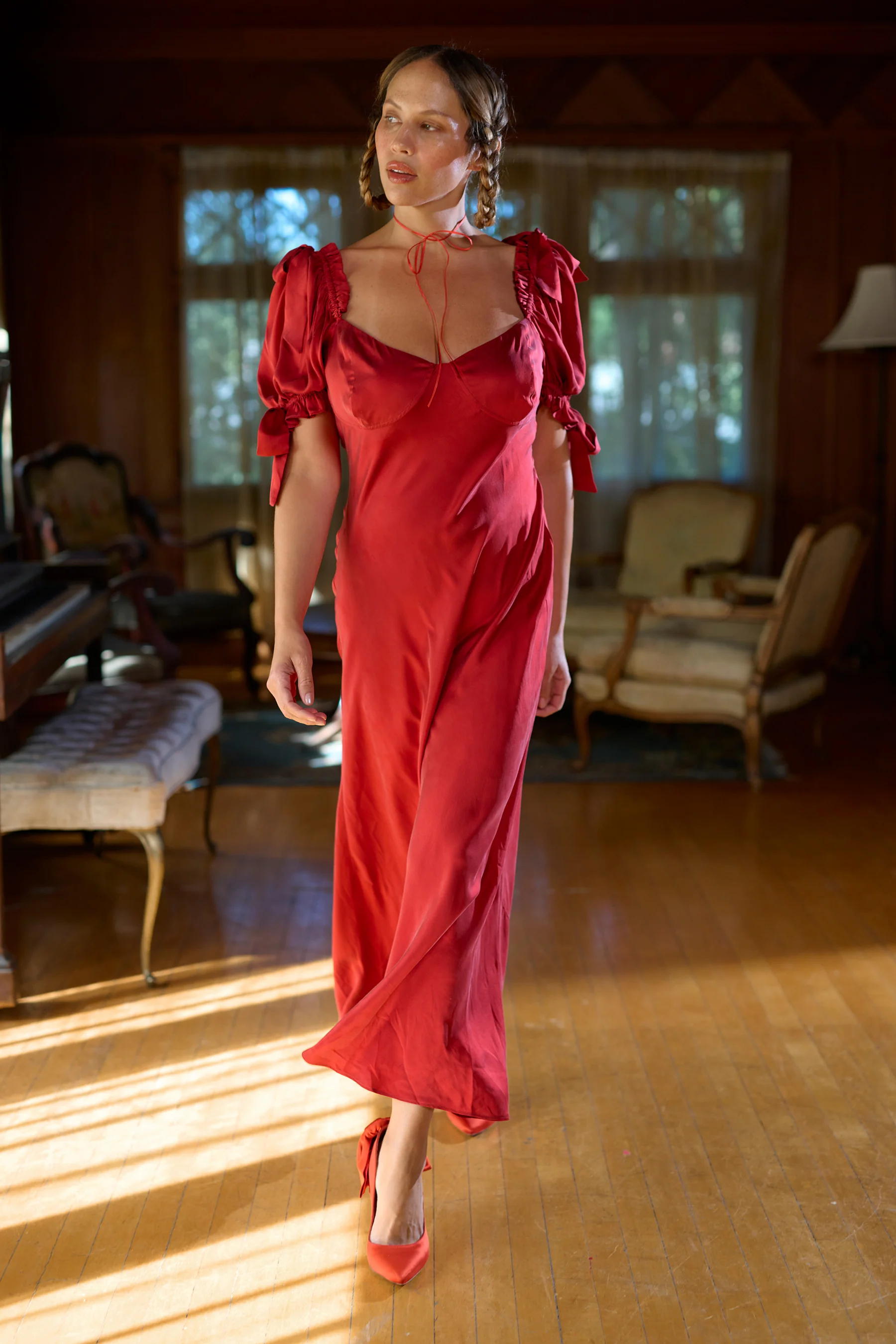 The Rouge Poet Slip Dress - Image 8